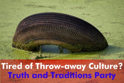 tired of throwaway culture?